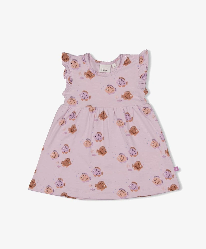 FEETJE Jurk Allover Print Splash