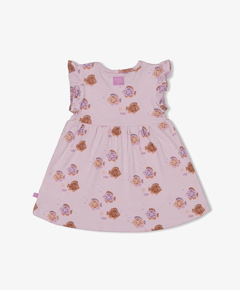FEETJE Jurk Allover Print Splash
