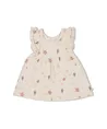 FEETJE Jurk Ruches Allover Print Starfish Wishes