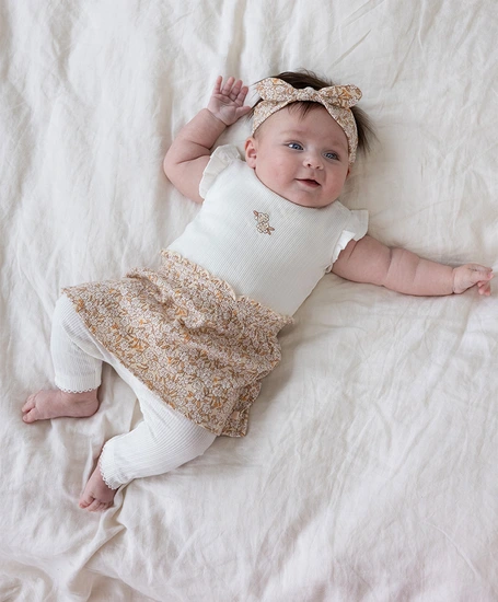 FEETJE Legging Pointelle Flower Field