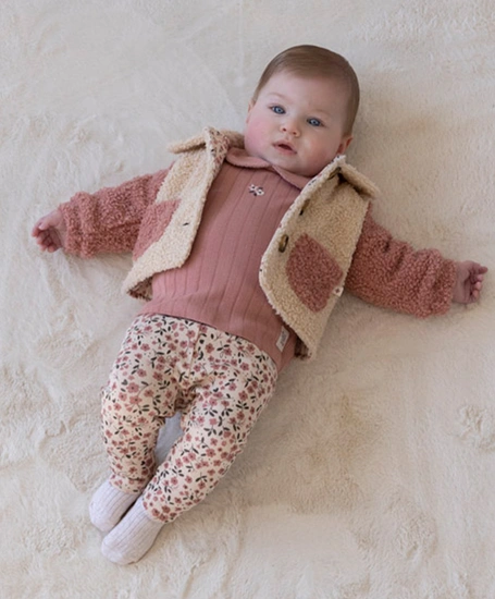 FEETJE Legging Rib Woodland Bloom