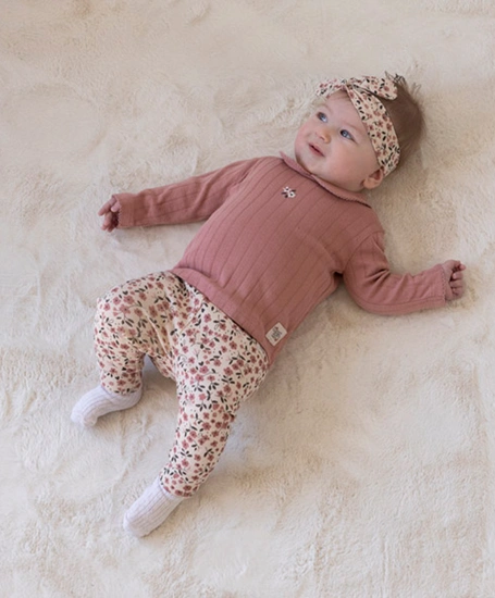 FEETJE Legging Rib Woodland Bloom