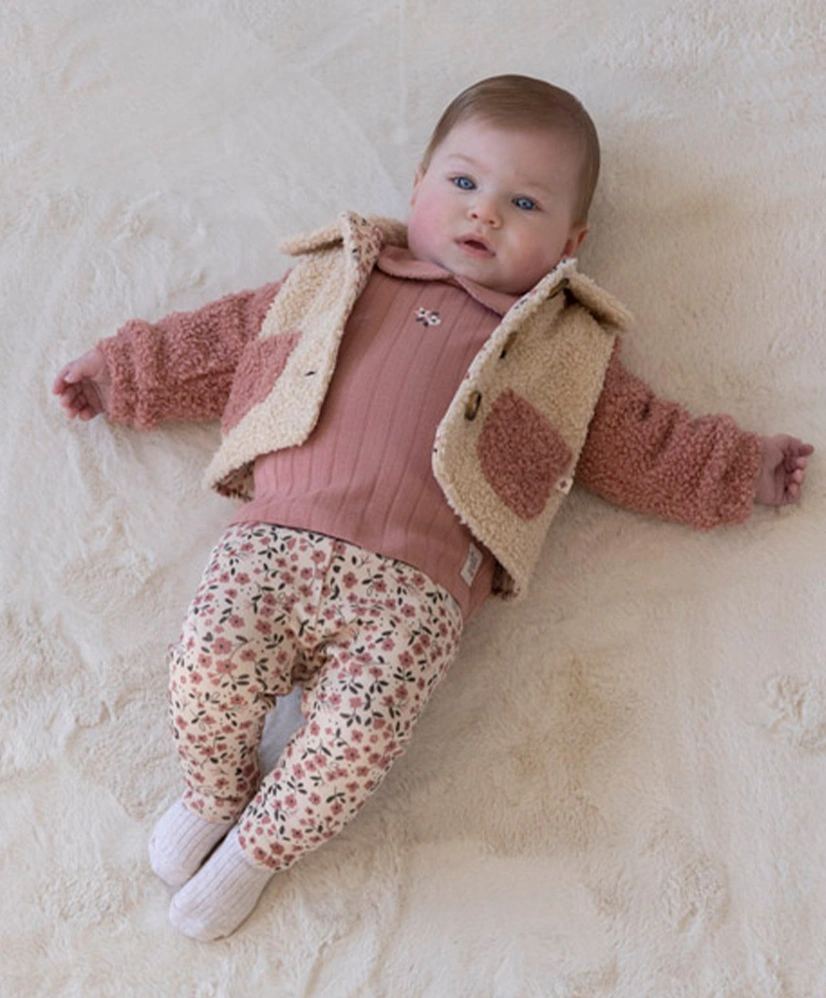 FEETJE Legging Rib Woodland Bloom
