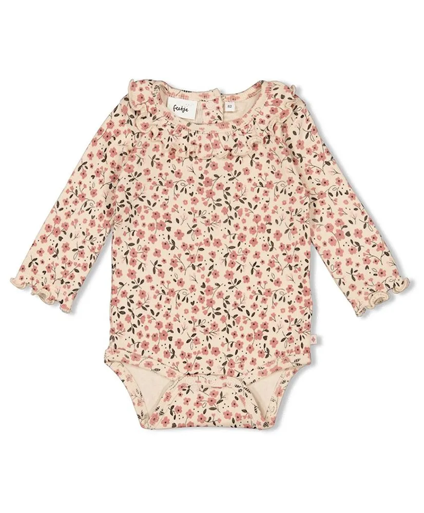 FEETJE Romper Rib Woodland Bloom