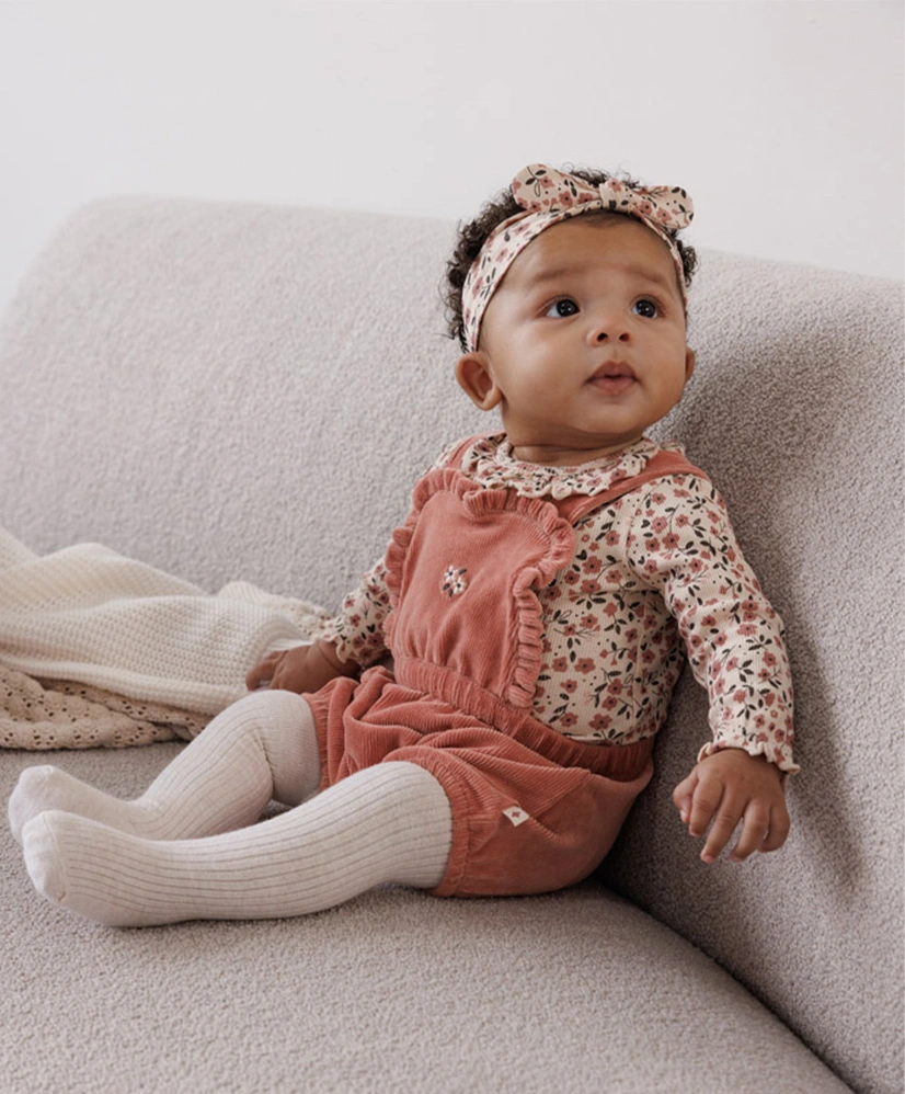 FEETJE Romper Rib Woodland Bloom