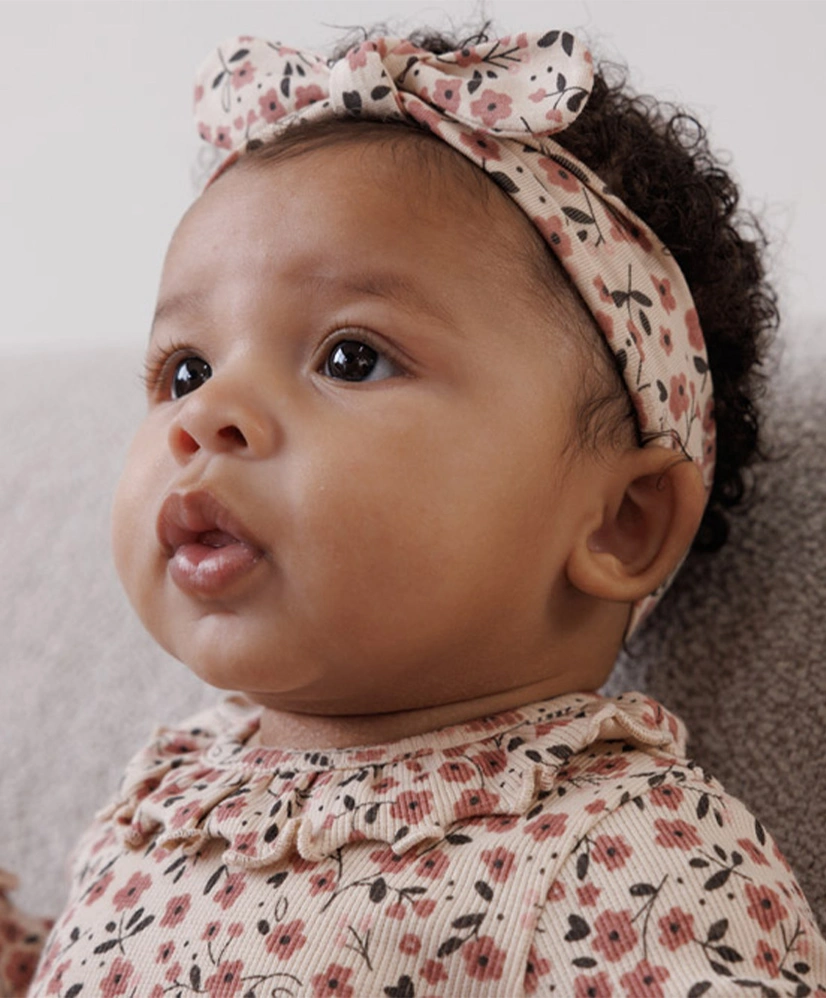 FEETJE Romper Rib Woodland Bloom