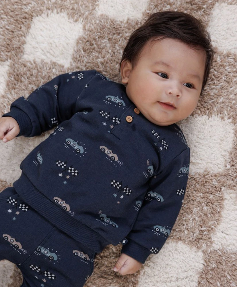FEETJE Sweater Allover Print Let's Go!
