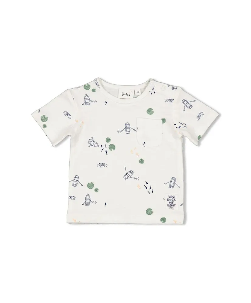FEETJE T-shirt Allover Print Rock My Boat