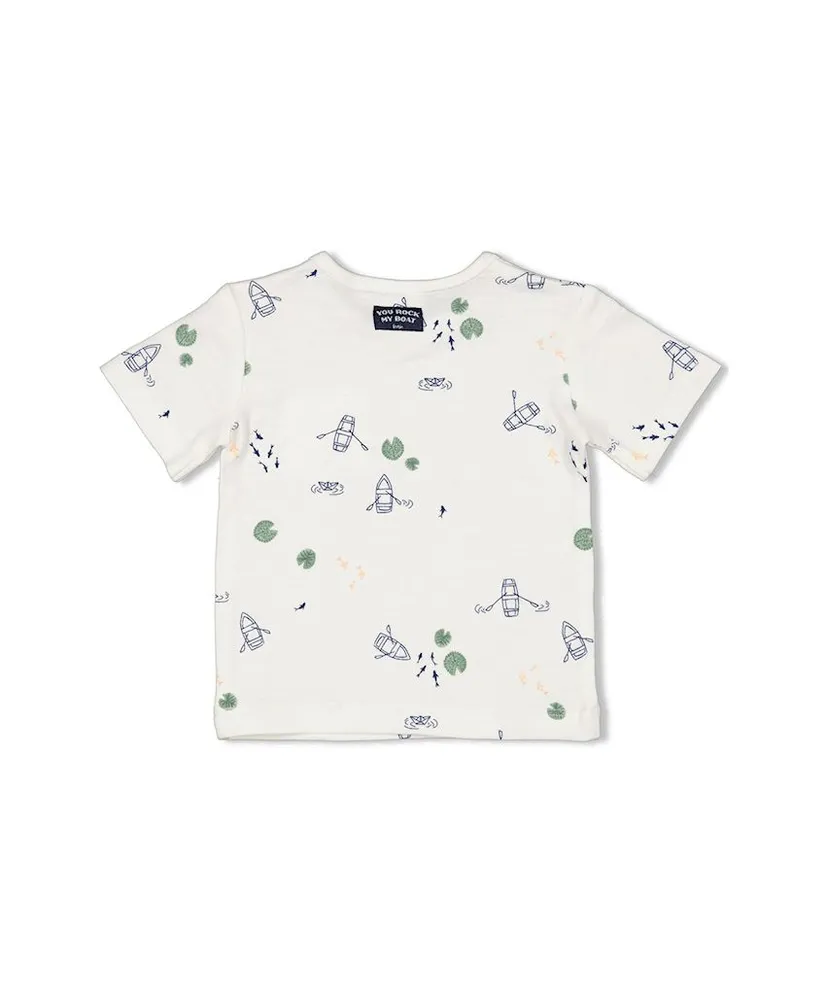 FEETJE T-shirt Allover Print Rock My Boat