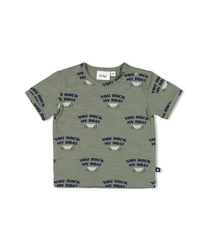FEETJE T-shirt Allover Print Rock My Boat