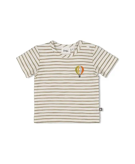 FEETJE T-shirt Gestreept Mini Adventurer