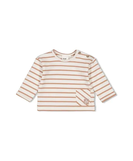 FEETJE T-shirt Gestreept The Chill Club