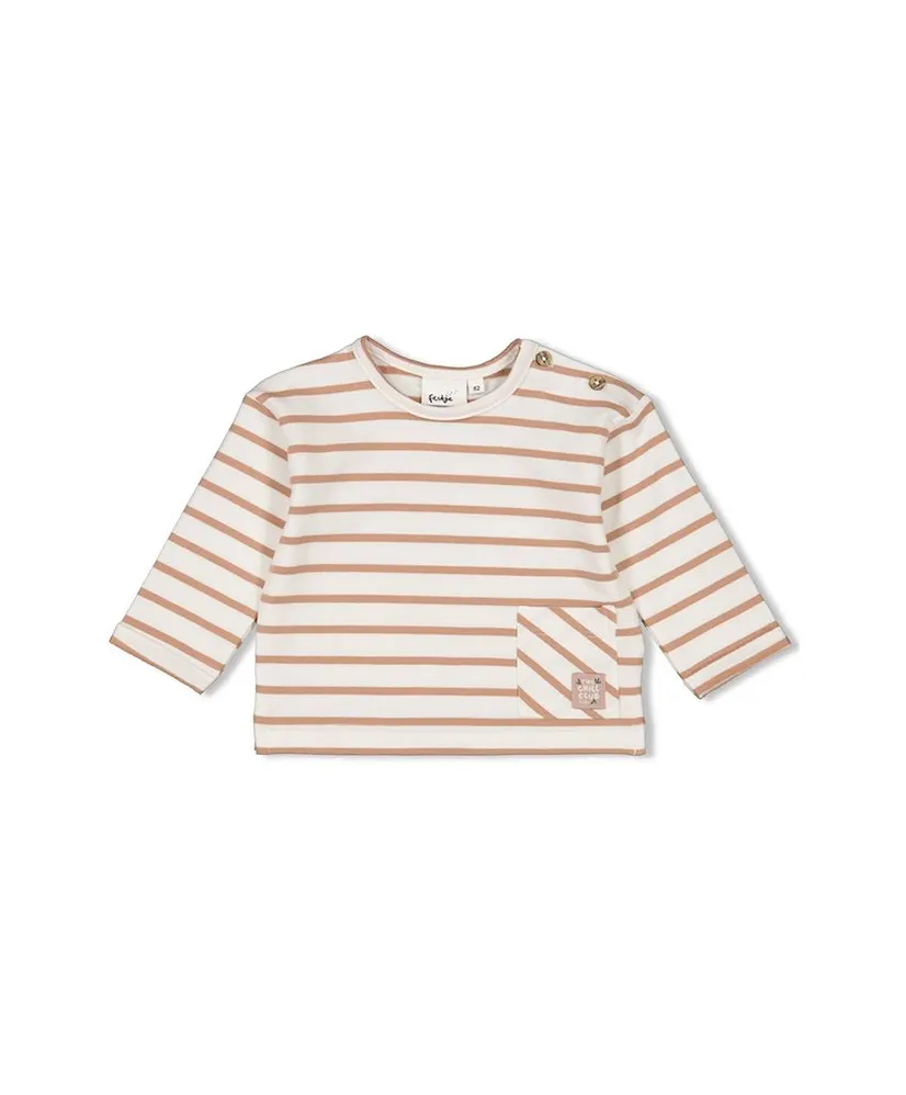 FEETJE T-shirt Gestreept The Chill Club
