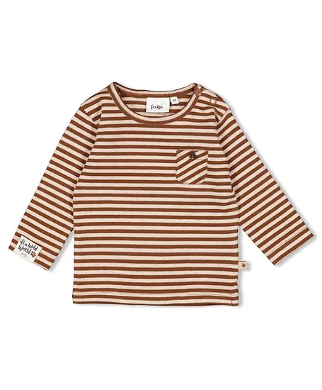 FEETJE T-shirt Gestreept Wild World