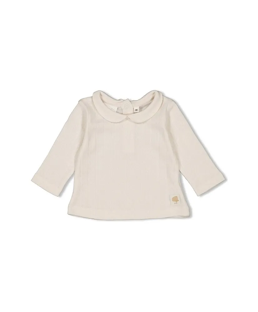 FEETJE T-shirt Pointelle Rib Starfish Wishes