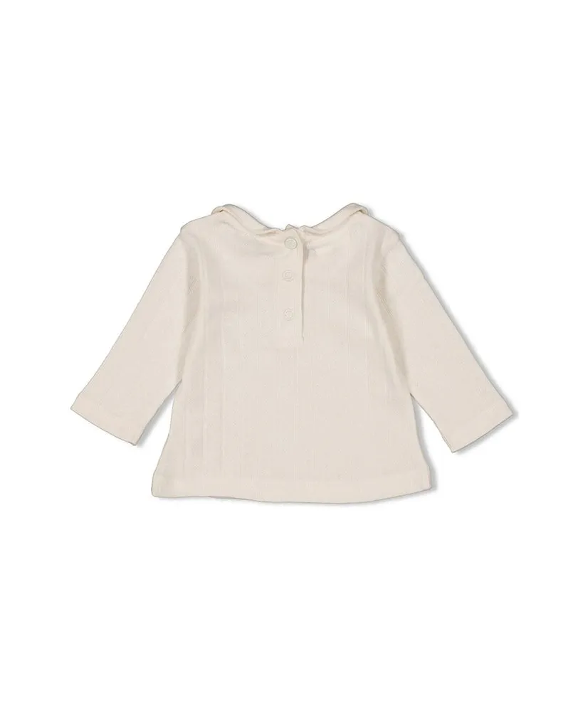 FEETJE T-shirt Pointelle Rib Starfish Wishes