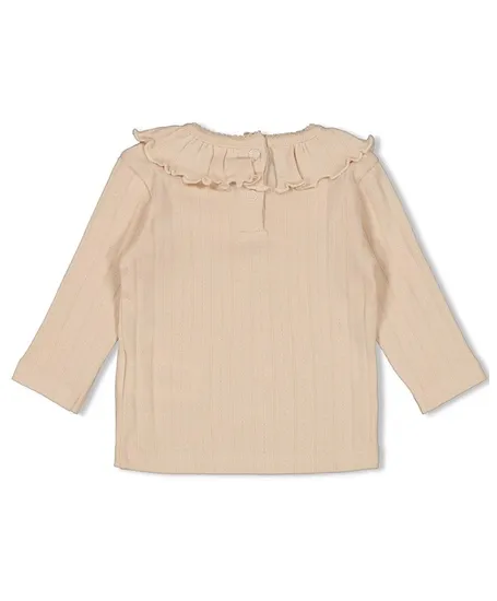 FEETJE T-shirt Pointelle Rib Woodland Bloom