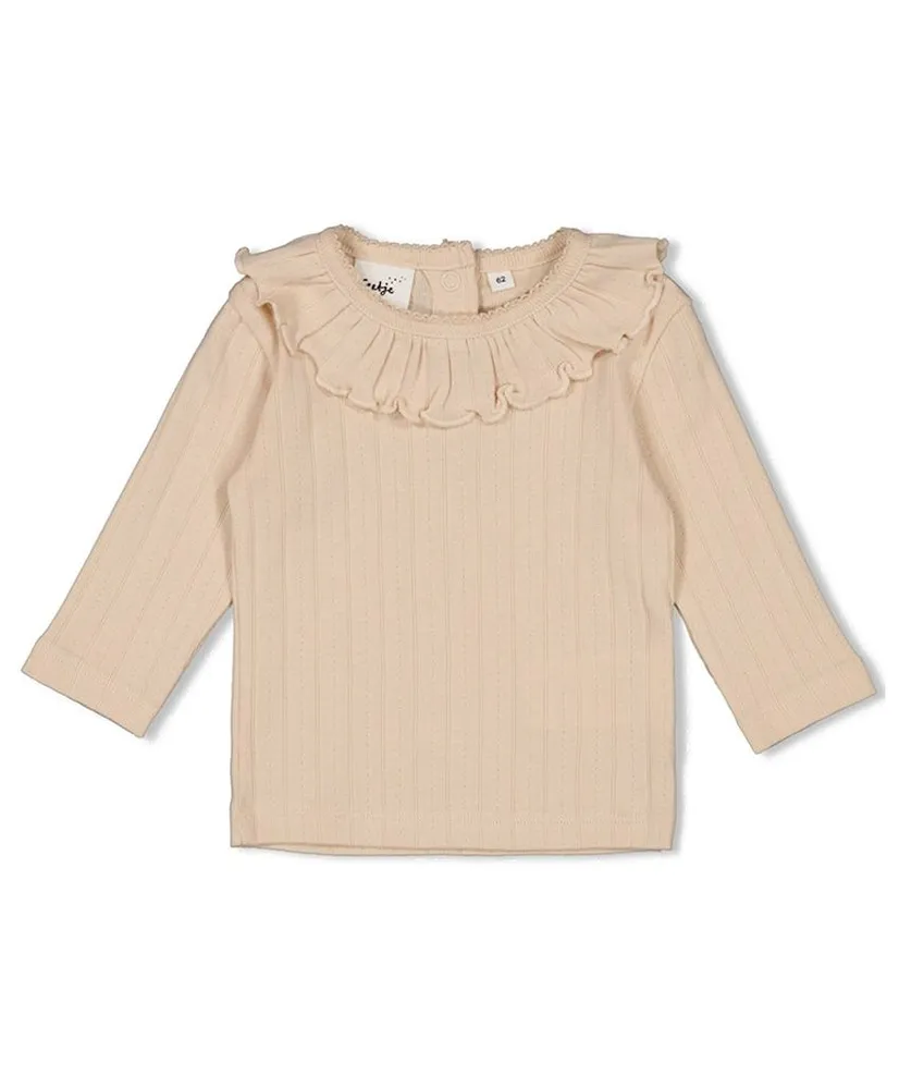 FEETJE T-shirt Pointelle Rib Woodland Bloom