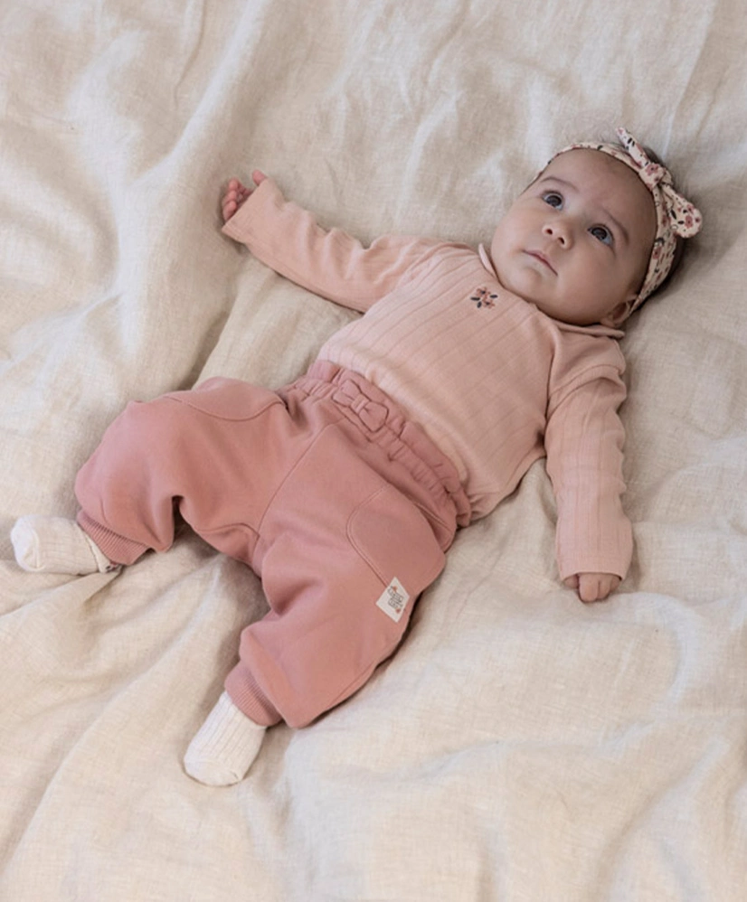 FEETJE T-shirt Pointelle Rib Woodland Bloom