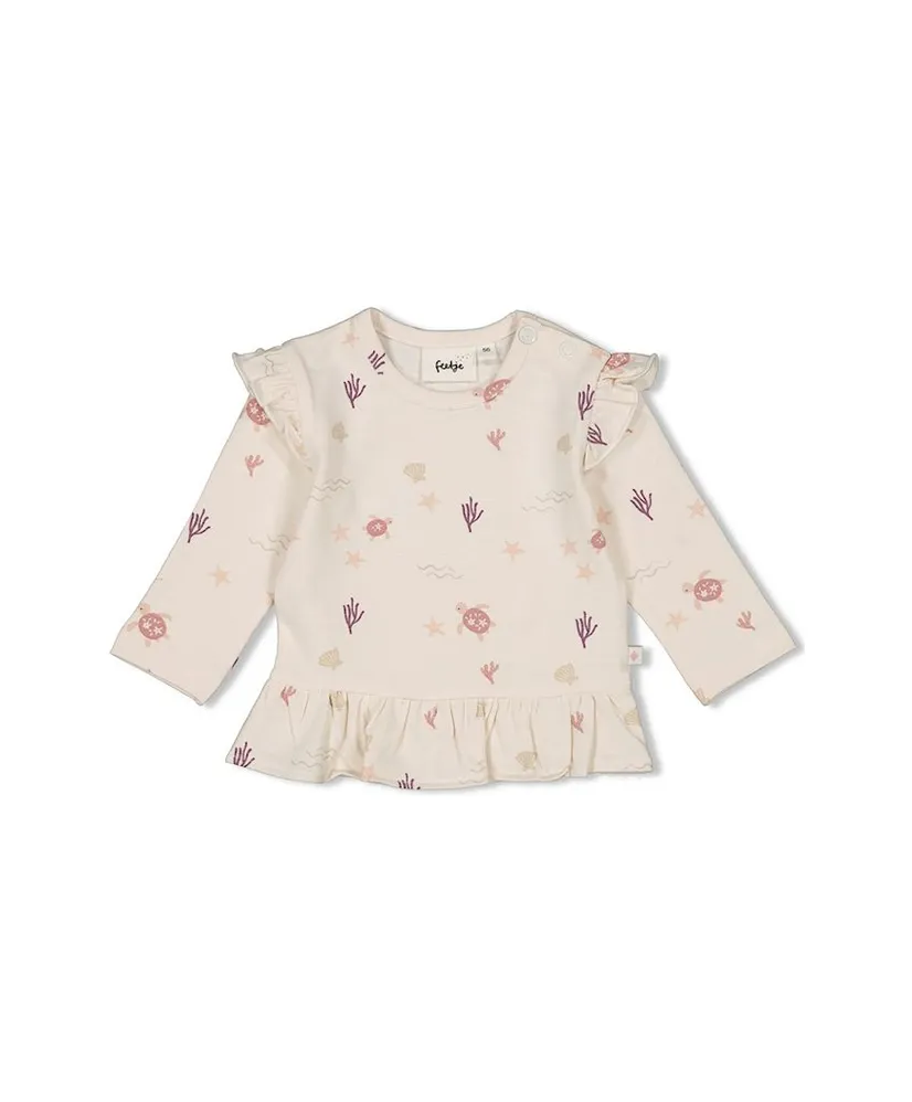 FEETJE T-shirt Ruches Print Starfish Wishes