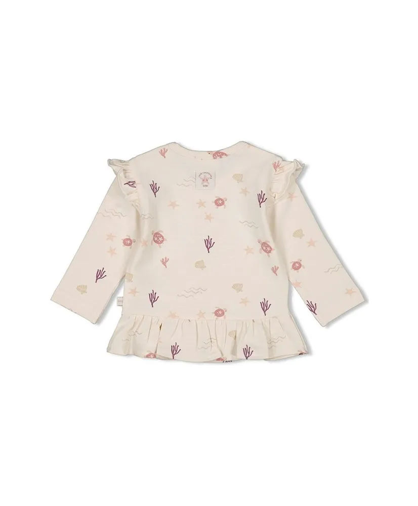 FEETJE T-shirt Ruches Print Starfish Wishes