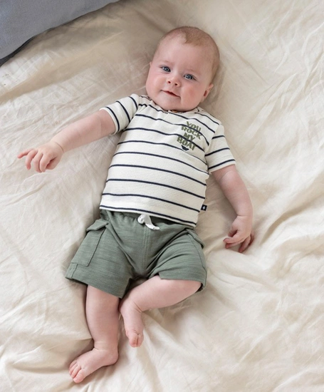 FEETJE T-shirt Streep Wafelstructuur Rock My Boat