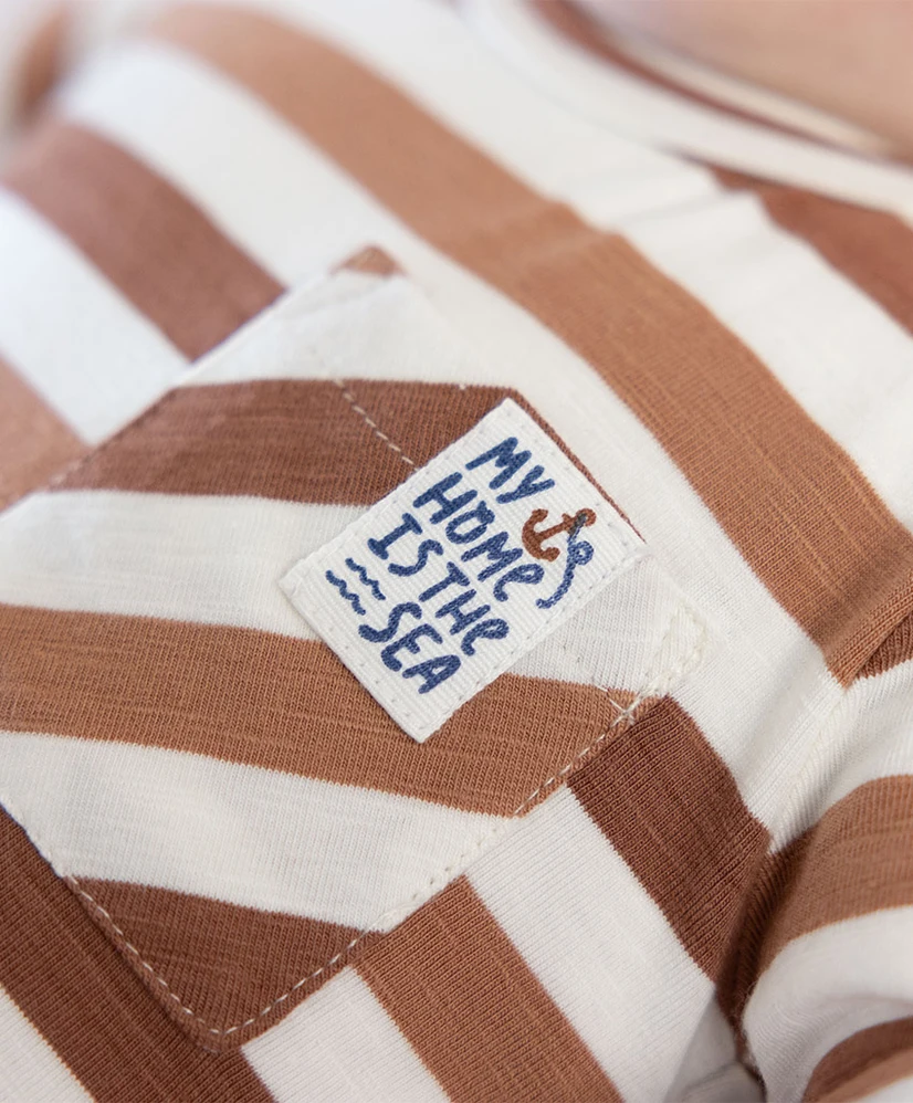 FEETJE T-shirt Stripe Let's Sail