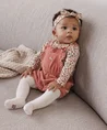 FEETJE Tuinbroek Velours Rib Woodland Bloom