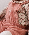 FEETJE Tuinbroek Velours Rib Woodland Bloom