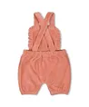 FEETJE Tuinbroek Velours Rib Woodland Bloom