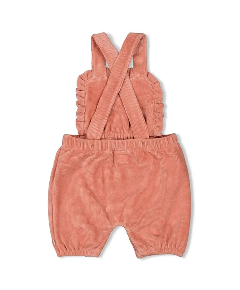 FEETJE Tuinbroek Velours Rib Woodland Bloom