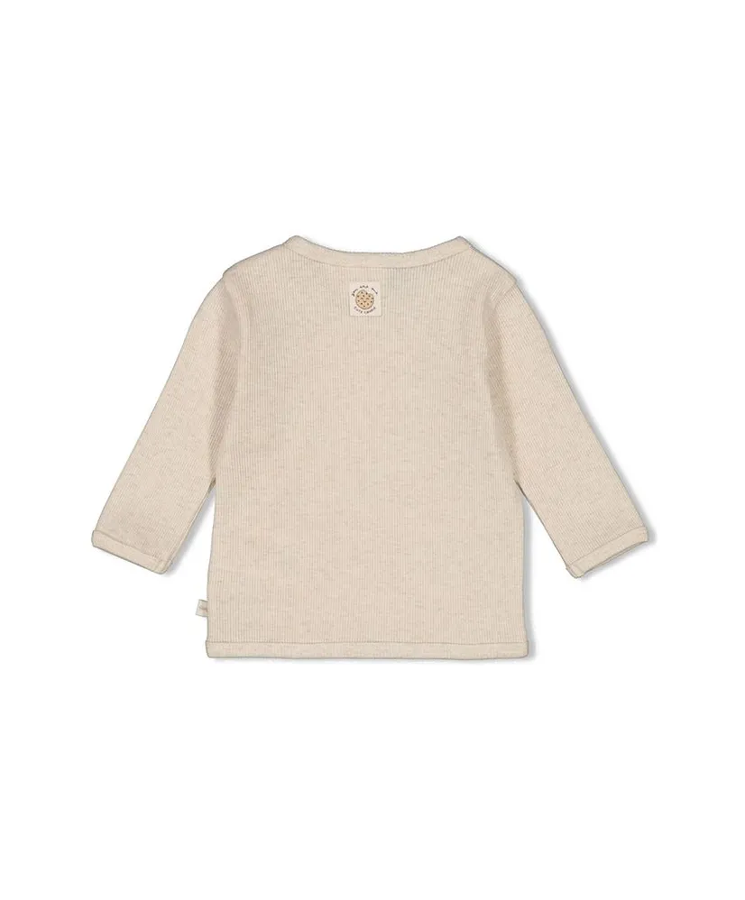 FEETKE Overslag T-shirt Rib Cute Cookie