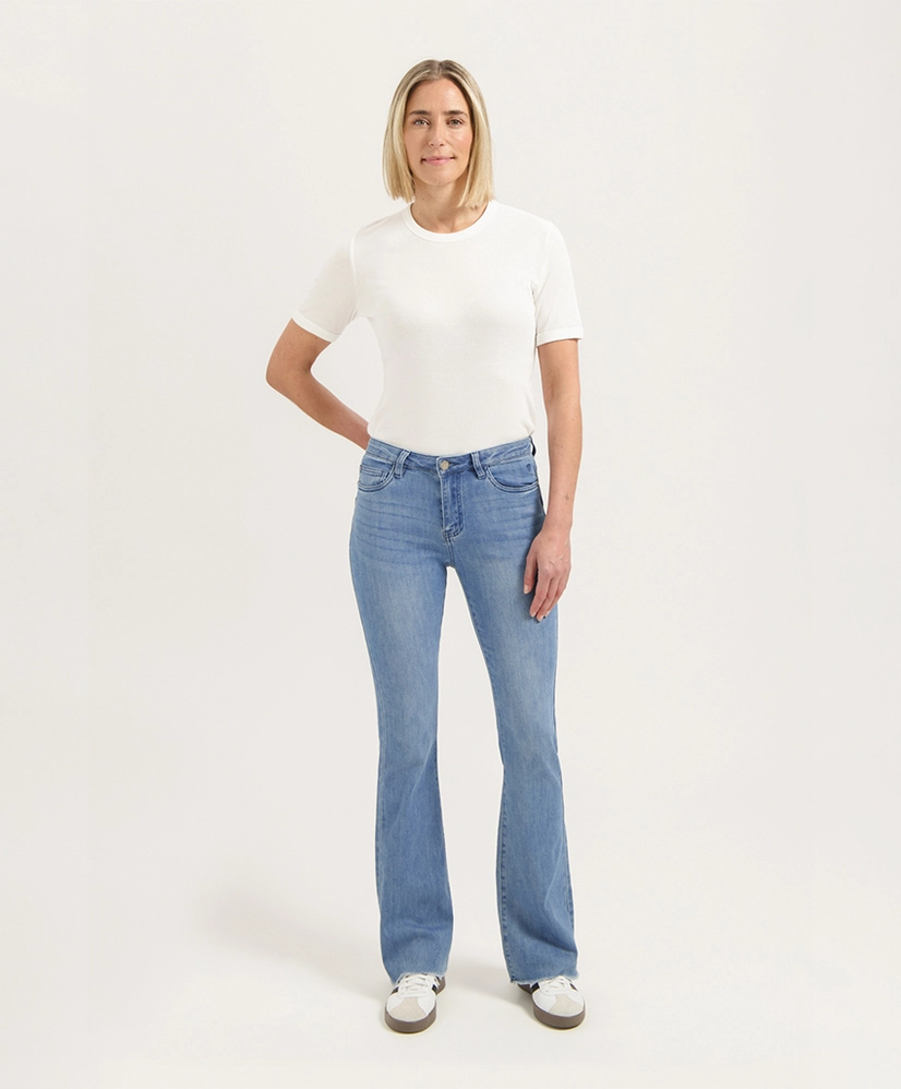 Florèz Flared Jeans Effen