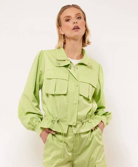 FLURESK Jacket Leaf