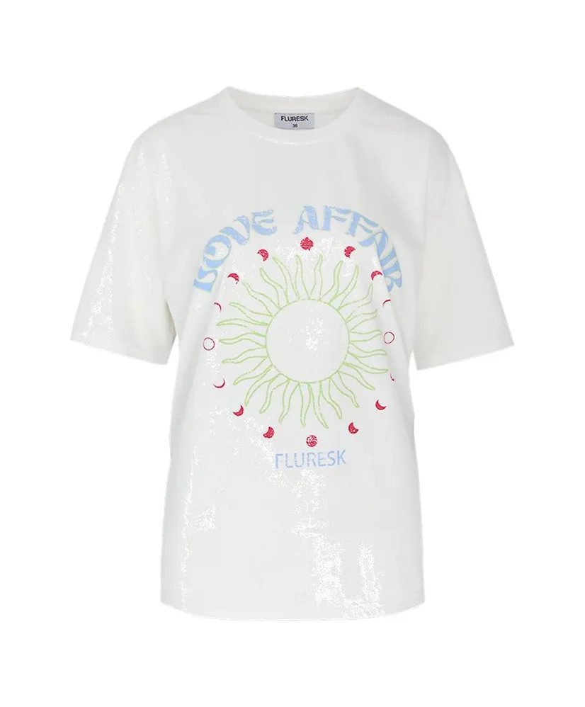 FLURESK T-shirt Viola