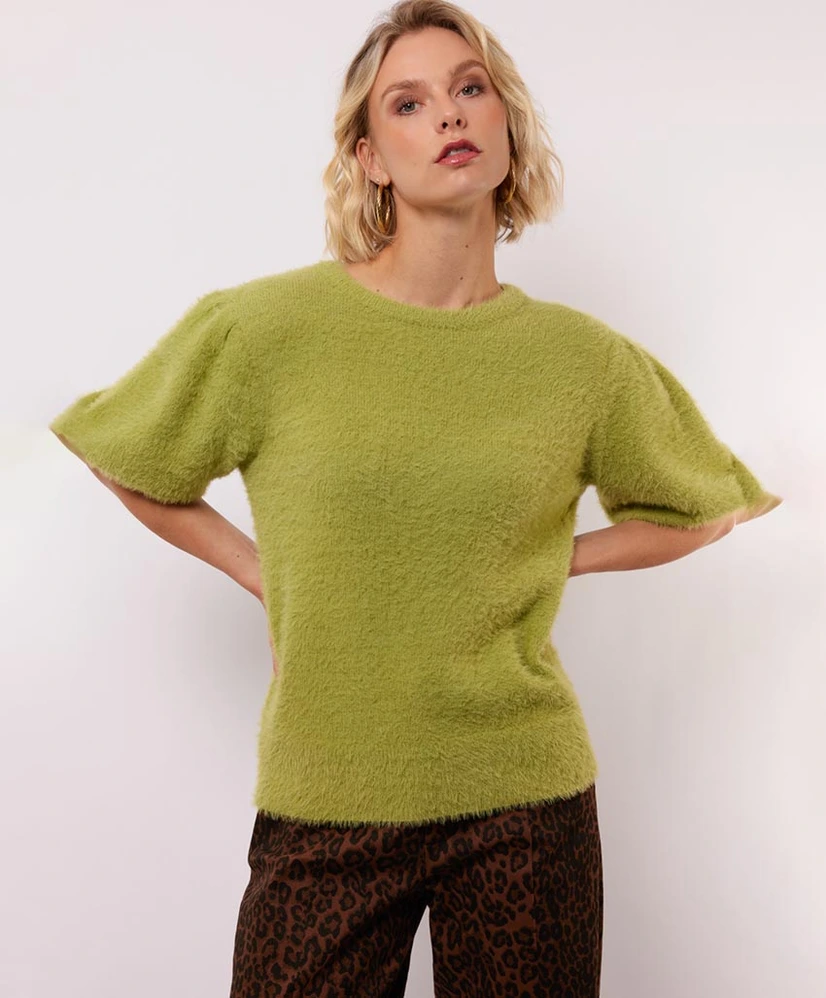 FLURESK Trui Knitted Moraine