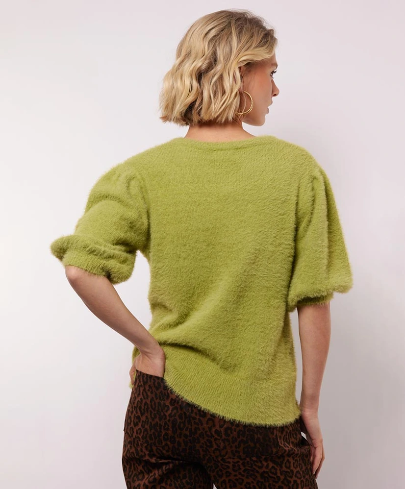 FLURESK Trui Knitted Moraine