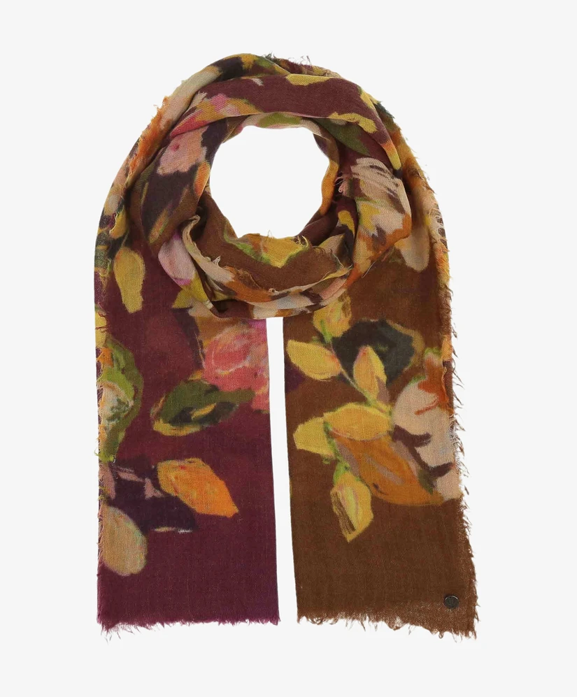 FRAAS Sjaal Bloemenprint