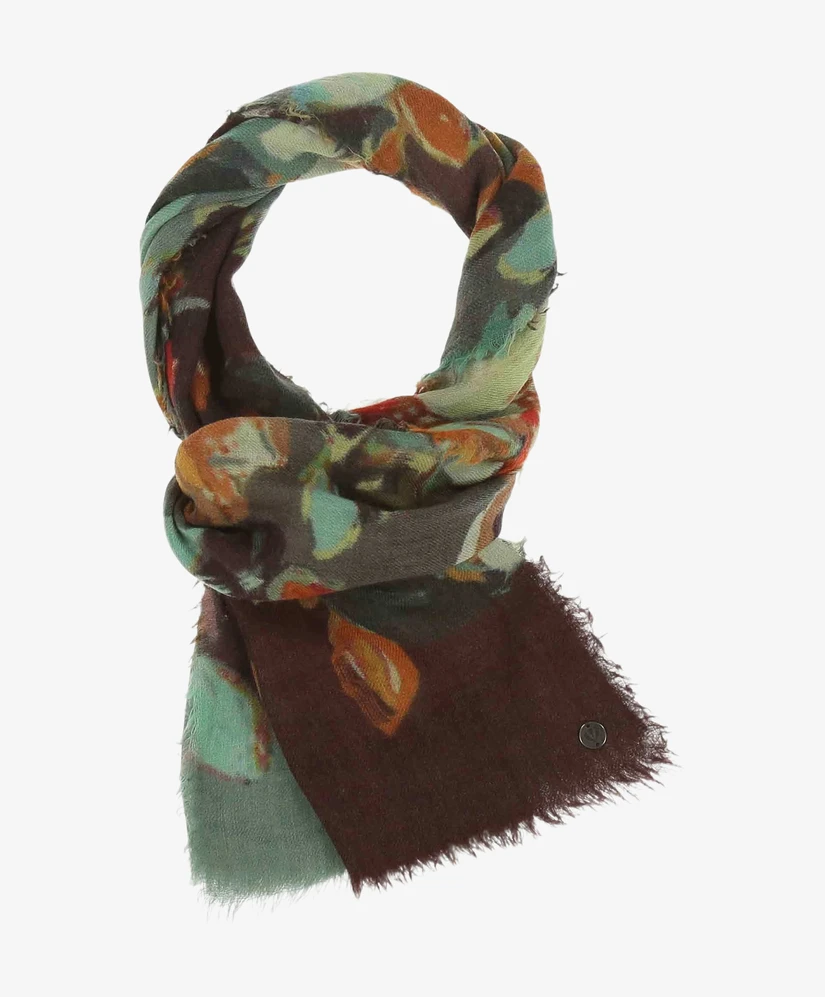 FRAAS Sjaal Bloemenprint