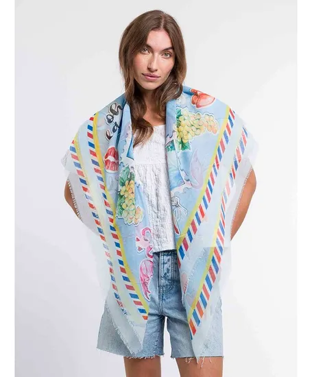 Fraas Sjaal lang Polyester Tuch