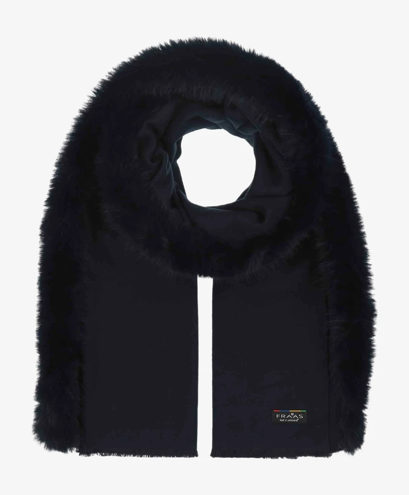 FRAAS Sjaal Ruana Faux Fur