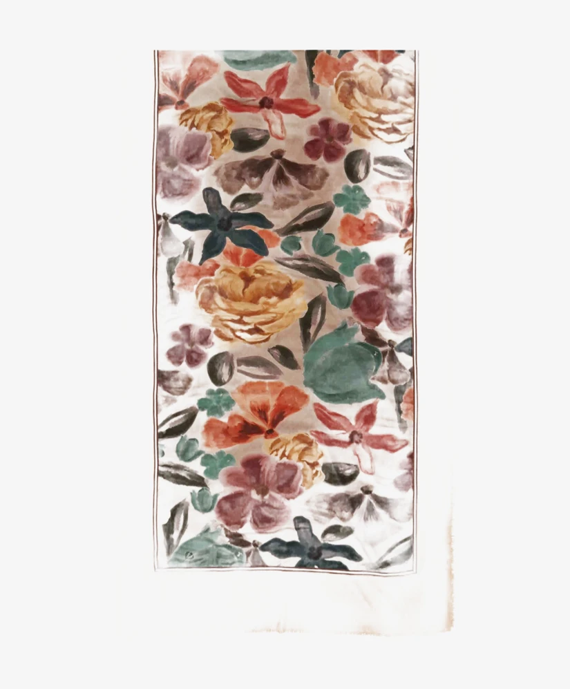 FRAAS Sjaal Stola Bloemenprint