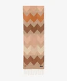 FRAAS Sjaal Zig Zag Print