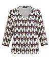 Frank Walder Blouse Allover Print