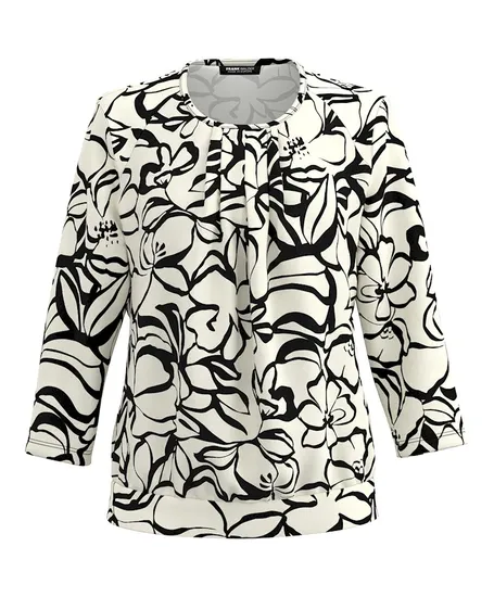 Frank Walder Blouse Allover Print