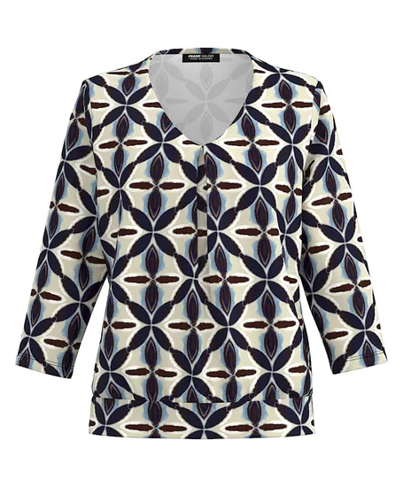 Frank Walder Blouse Allover Print
