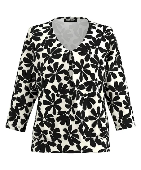 Frank Walder Blouse Allover Print