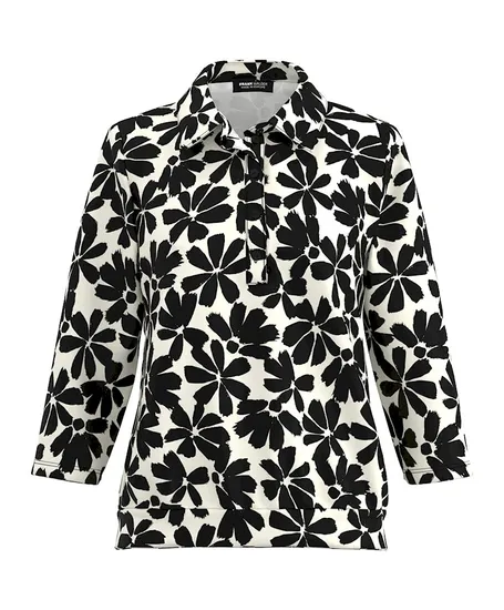Frank Walder Blouse Allover Print