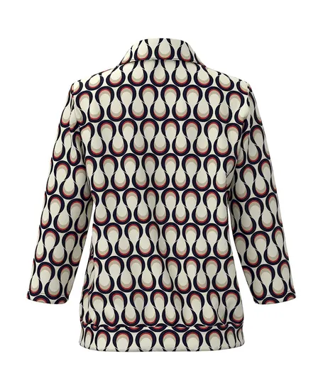 Frank Walder Blouse Allover Print