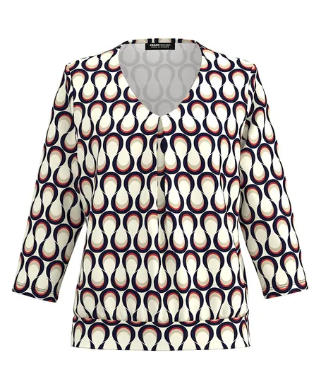Frank Walder Blouse Allover Print